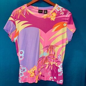 Women’s colorful print blouse